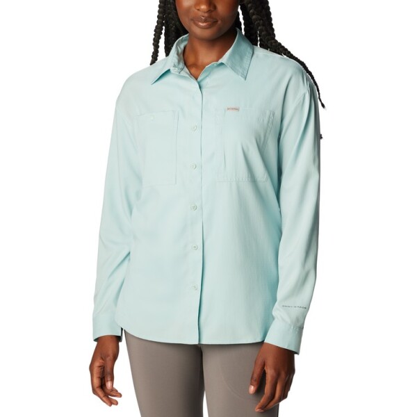 Camisa Silver Ridge Utility Mujer AQUA HAZE