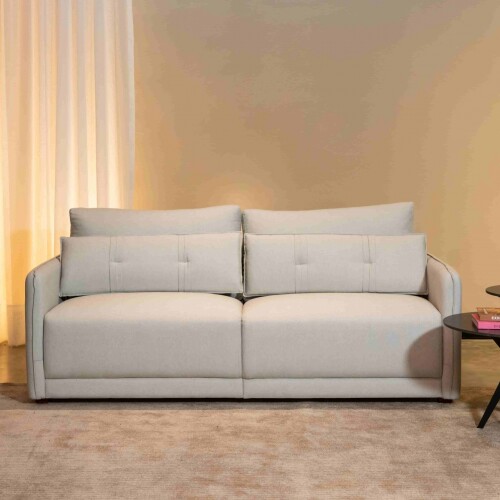 Sofá Zeus Gris - 200X95X90 CM.
