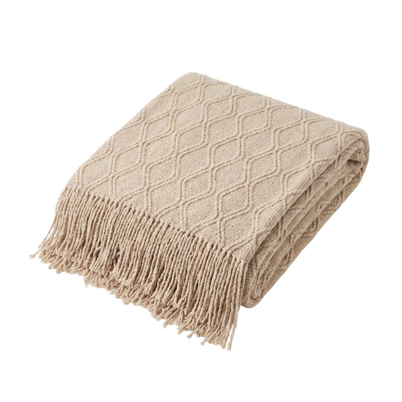 MANTA BEIGE 130X170CM Unica