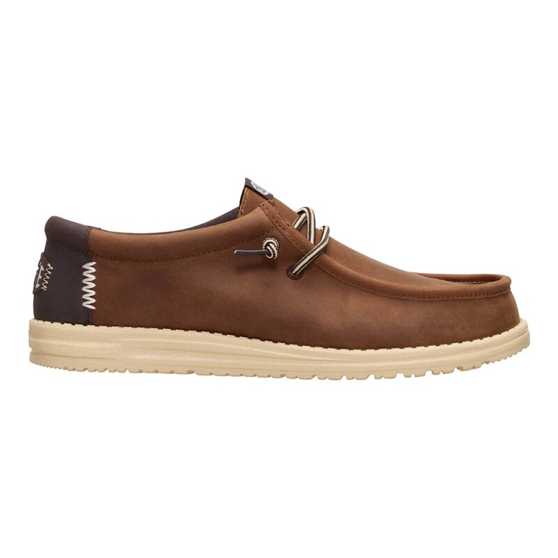 Wally Full Grain Leather Robe Brown/mole Brown