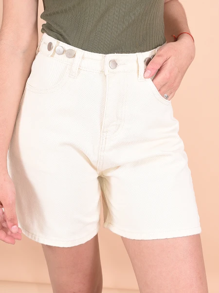 SHORT JEAN BLANCO