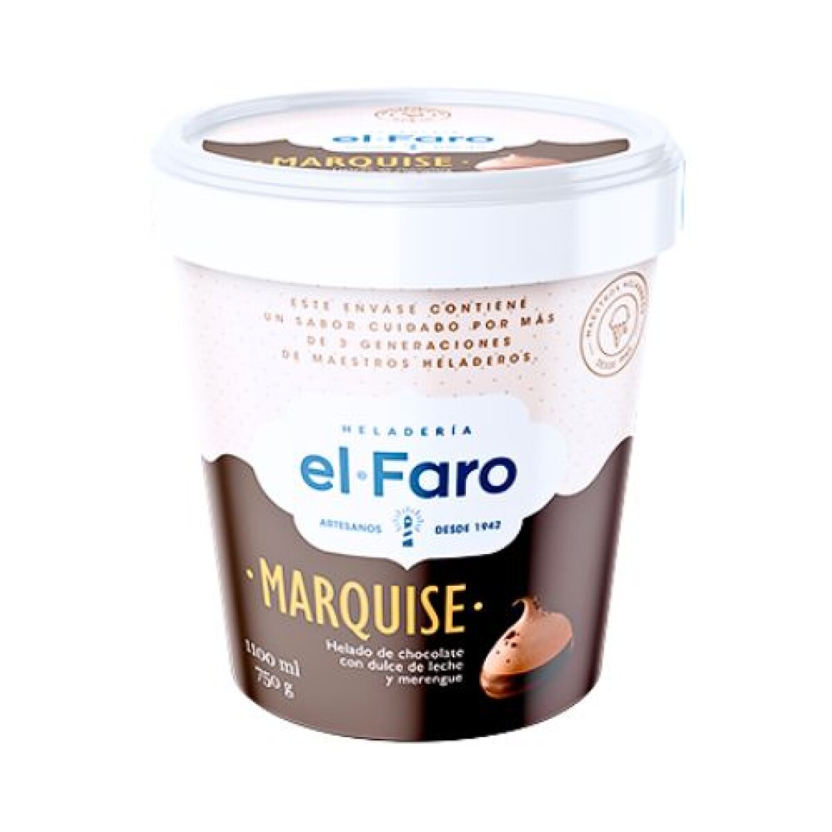 Helado El Faro - 1,1 lt - Marquise 