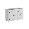 Bajo mesada 2 Puertas, 3 cajones - Linea Mexicana Blanco Bajo mesada 2 Puertas, 3 cajones - Linea Mexicana Blanco