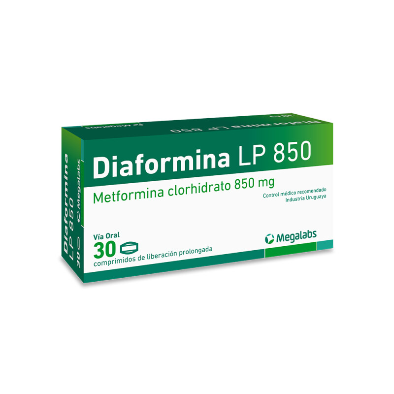 Diaformina Lp 850 Mg. 30 Comp. Diaformina Lp 850 Mg. 30 Comp.