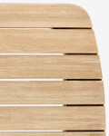 Mesa Sheryl de madera maciza de eucalipto 90 x 90 cm FSC 100% Mesa Sheryl de madera maciza de eucalipto 90 x 90 cm FSC 100%