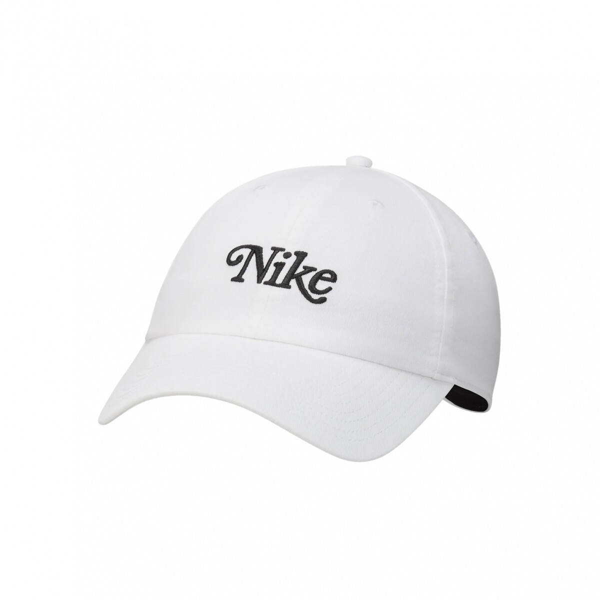 U NK H86 WASHED SOLID CAP GOLF - Black 