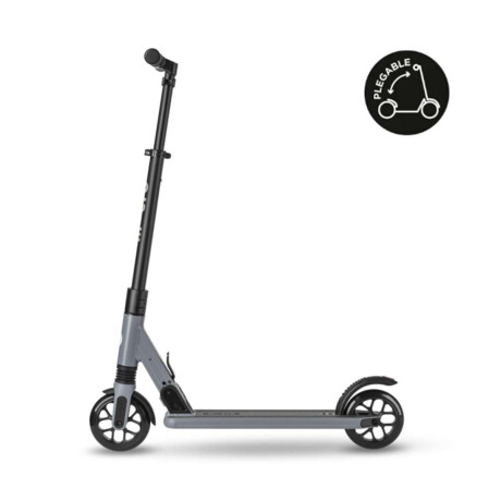 Monopatín Micro Sprite Plegable con Suspensión Ajustable con 2 Ruedas Gris