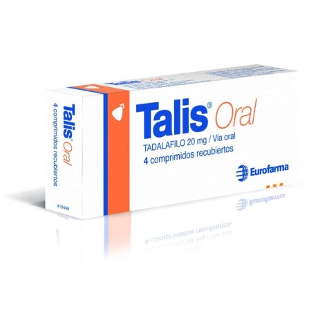 Talis 20 Mg Masticables 4 Comprimidos Talis 20 Mg Masticables 4 Comprimidos