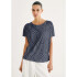 BLUSA MM FEM AZUL ESCURO