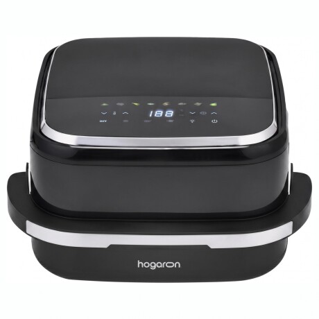 Freidora De Aire Pizzera HOGARON HGAF42P 2200W Capacidad 4.2L 10 Programas Pantalla Táctil Calor Superior E Inferior Ventana Con Freidora De Aire Pizzera HOGARON HGAF42P 2200W Capacidad 4.2L 10 Programas Pantalla Táctil Calor Superior E Inferior Ventana Con