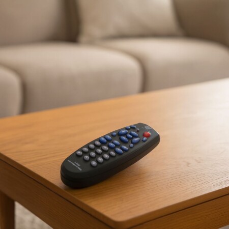 CONTROL REMOTO TV UNIVERSAL NEGRO