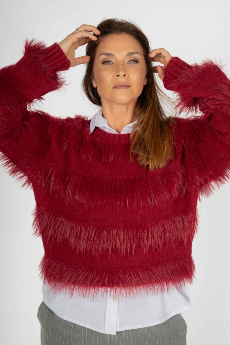 Sweater Bel Bordó