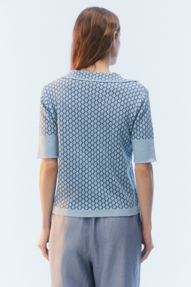 REMERA VALENTINA Celeste