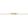 Cadena cordon oro, cola de topo-Oro bajo -Sin Piedra-CD8008 sinpiedra
