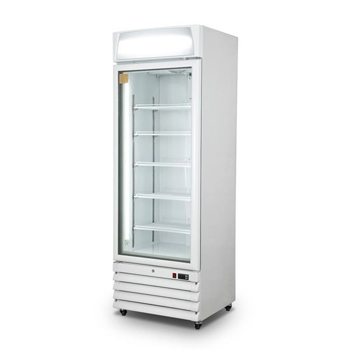 Freezer vertical 1 puerta vidrio 360 lts Iccold 