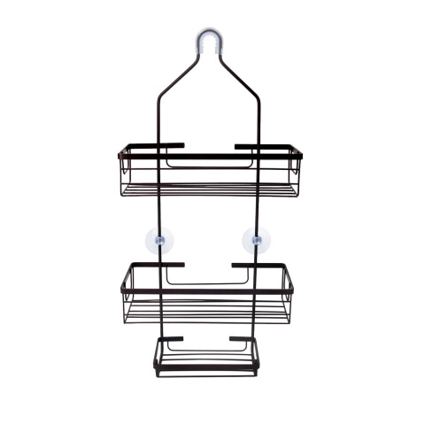 Organizador De Ducha Colgante 3 Niveles Jabonera Baño Acero Imback Color Negro Organizador De Ducha Colgante 3 Niveles Jabonera Baño Acero Imback Color Negro