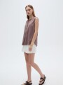 Blusa Tavia Taupe / Mink / Vison