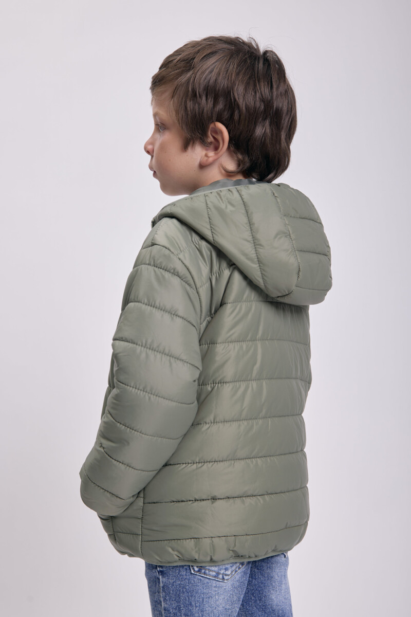 Campera abrigo Verde