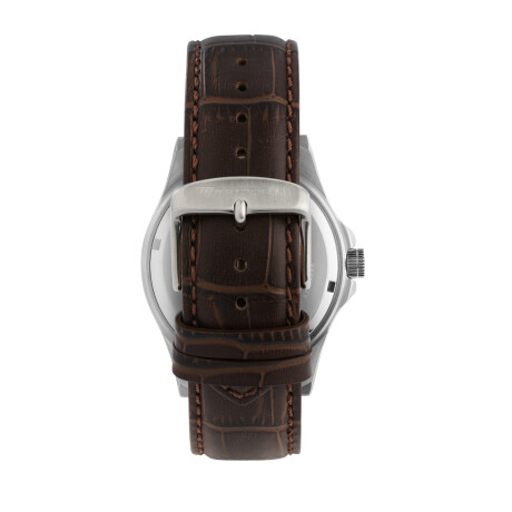 Reloj Maserati Clasico Cuero Marron 0