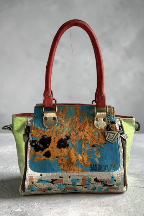 Cartera Mila Línea Dubai Con Arte Cartera Mila Línea Dubai Con Arte