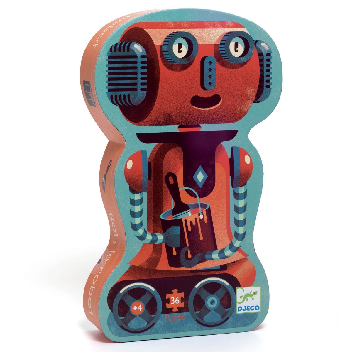 Puzzle Silueta 36 Pzas - Bob el Robot 