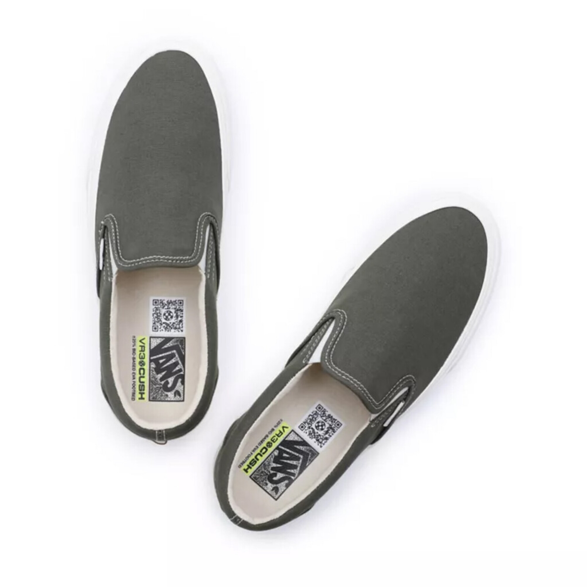 Vans slip on gris 2025