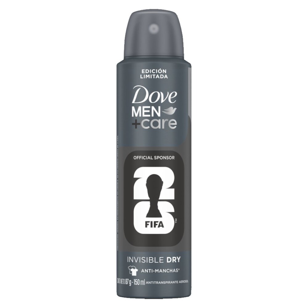 DOVE MEN AER AP INV DR FIFA X 150ML única