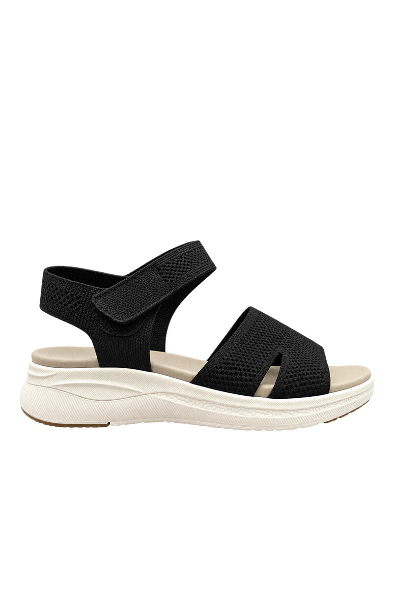 Sandalia lycra con velcro Aurora AU227 