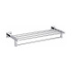 Toallero Repisa Metal Manchester Cromo Brillante 60 Cm