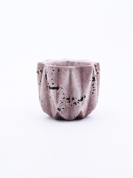 MACETA POLLOCK B ROSADO