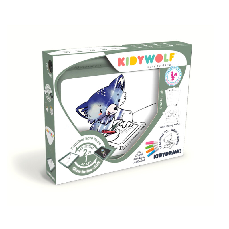 Pizarra con luz Calco Kidywolf Pizarra con luz Calco Kidywolf