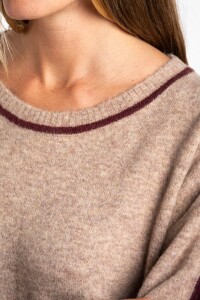 Sweater Combinado Mocha