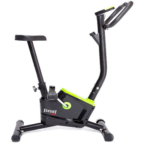 Bicicleta Fija Ergométrica Reforzada Altura Ajustable Negro