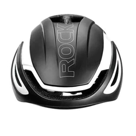 Casco Ultraliviano Rockbros Color Negro Y Blanco Talle M 001