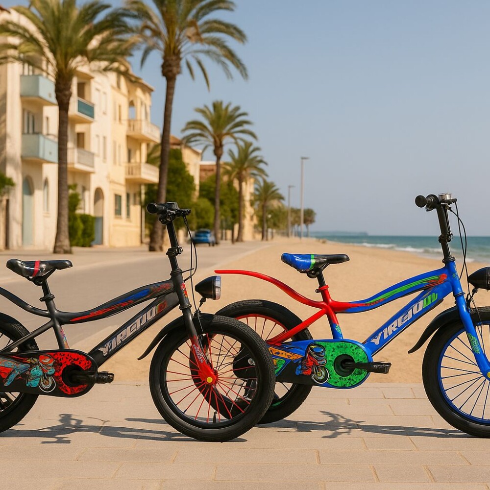 Bicicleta Fly Rodado 16 Rueditas Timbre Y Luz Gris