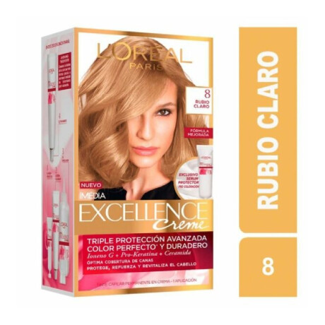 Tintura Para Cabello L'Oréal Paris Excellence Creme Rubio Miel N°8 Tintura Para Cabello L'Oréal Paris Excellence Creme Rubio Miel N°8