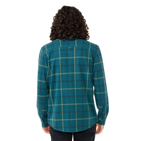 Camisa Flannel Rip Curl Grid Verde