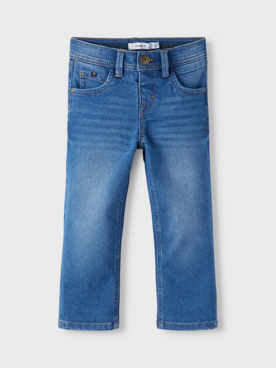 Jeans Regular - Medium Blue Denim 