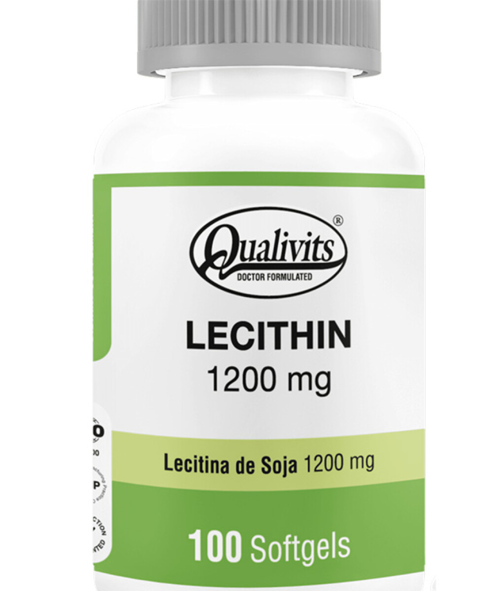 Qualivits - Lecitina - 100 Capsulas Blandas 