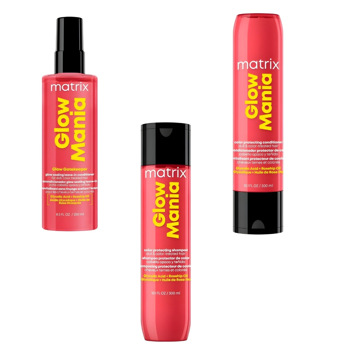 Pack Matrix Glow para el cuidado del cabello 
