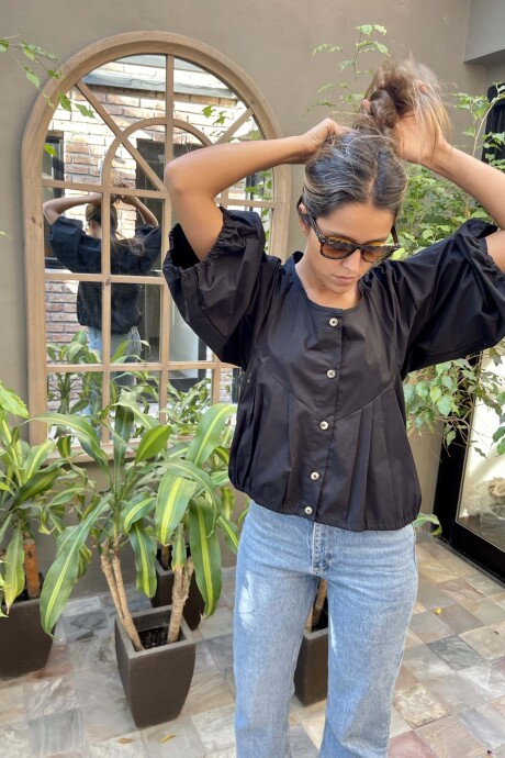 Camisa Baloon Negra