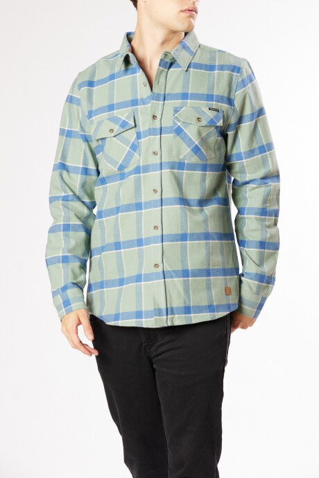 CAMISA SECU RUSTY Verde