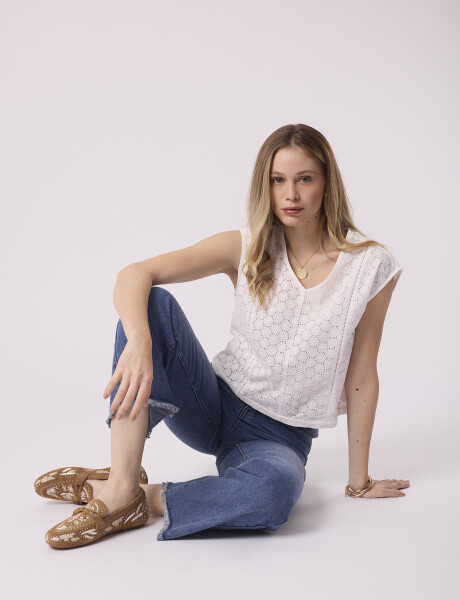 Blusa broderie Blusa broderie