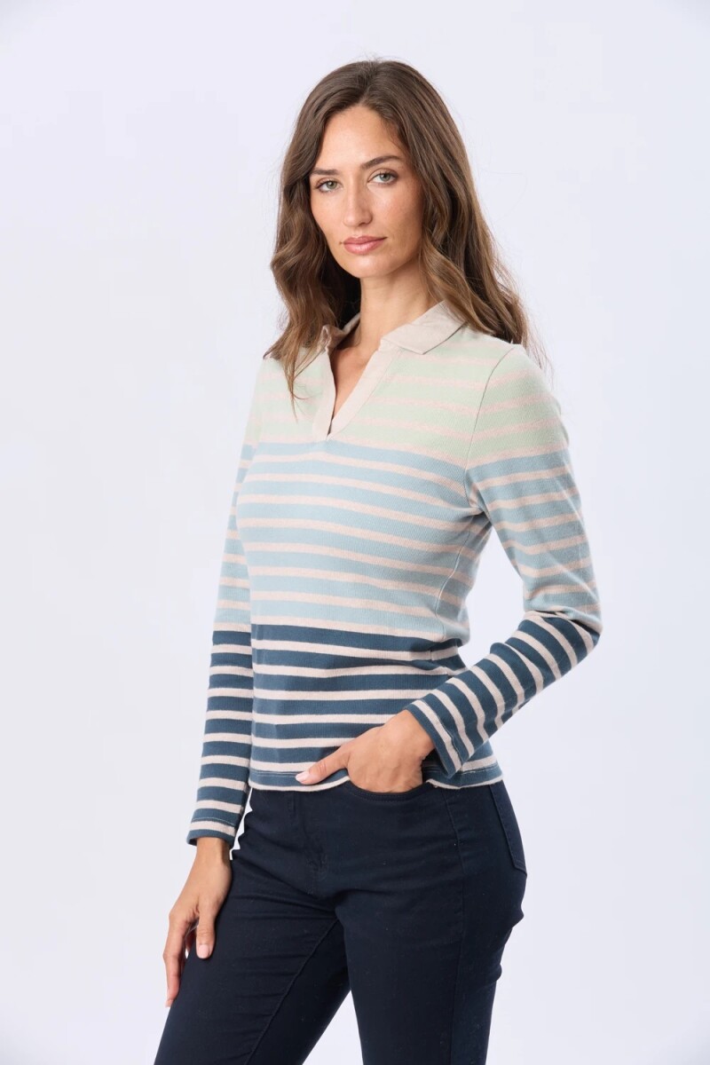 REMERA LEGACY 6069 - BEI VERD 