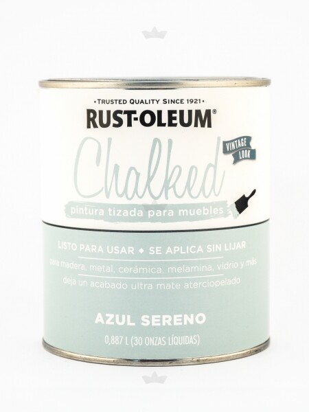 RUST OLEUM BROCHABLE AZUL SERENO 0.887LT N/A