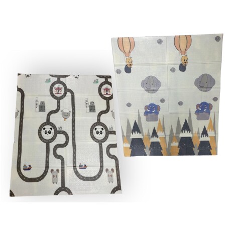 Alfombra Reversible Transportable Pista Globos 001