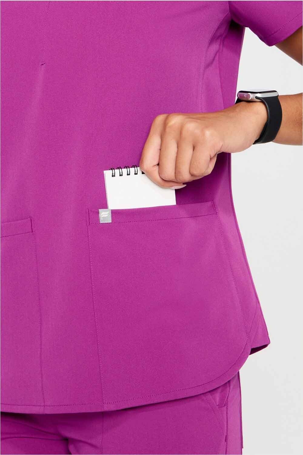 Top Method Scrub Top Mujer Berry Blast