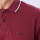 REMERA POLO LISA PIQUÉ Bordo Melange