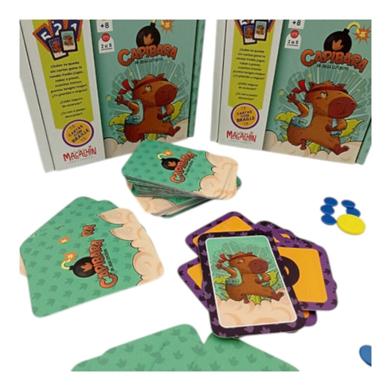 Juego de Mesa Capibara Macachín Juego de Mesa Capibara Macachín