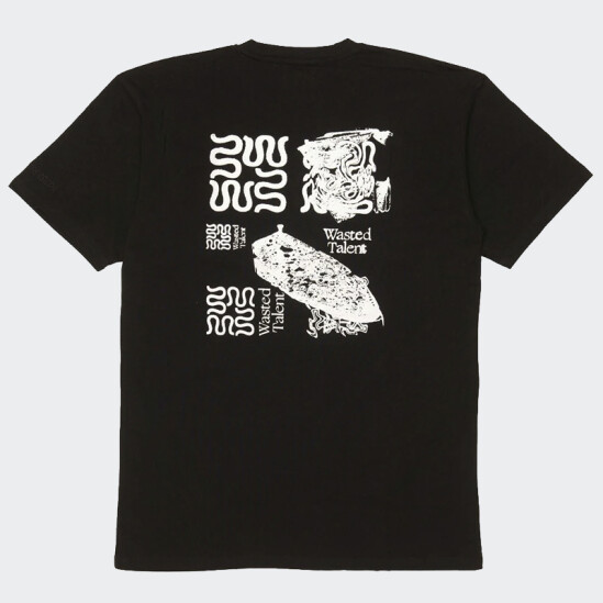 Remera Wasted Talent Tiber Negro
